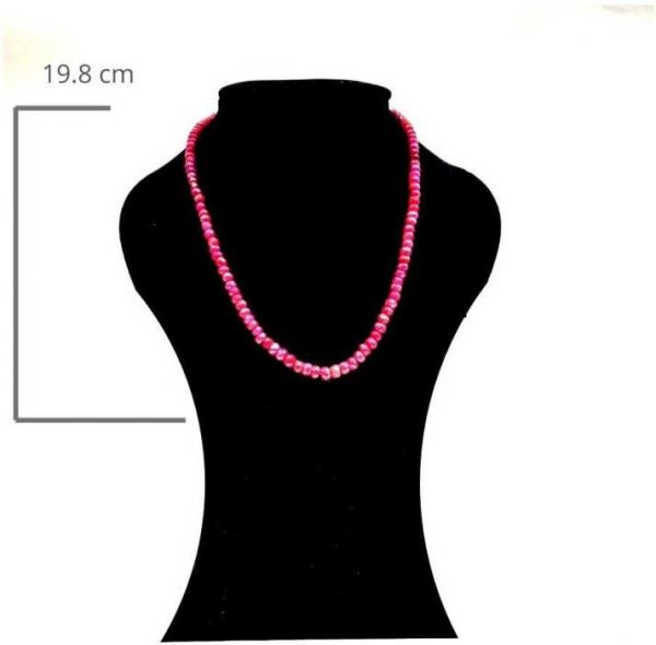 necklace on dummy